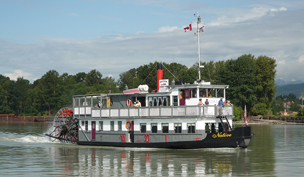 M.V. Native - 100 Passenger Paddlewheeler - Vancouver Paddlewheeler Cruises